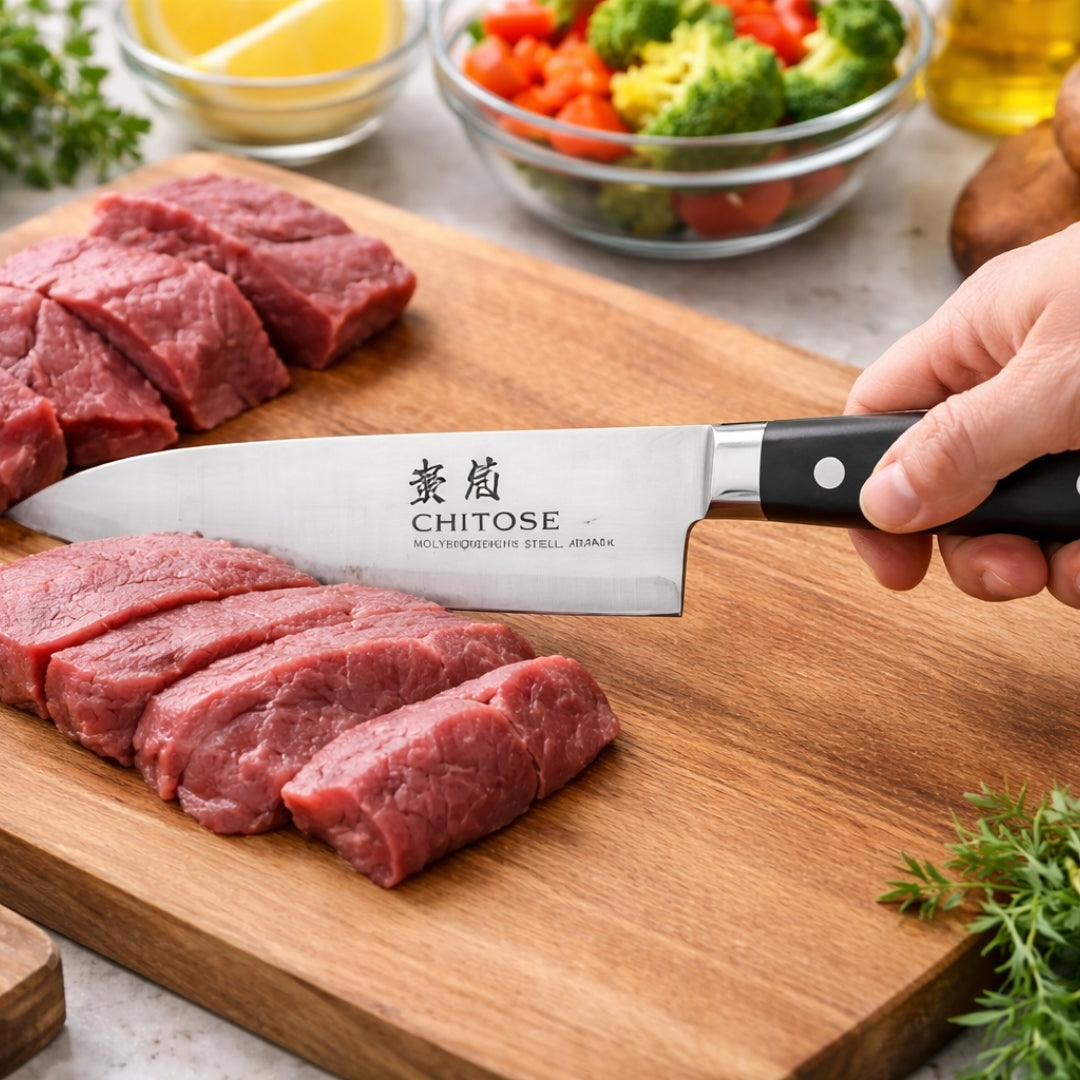 CHITOSE Molybdenum Steel All-Purpose Knife