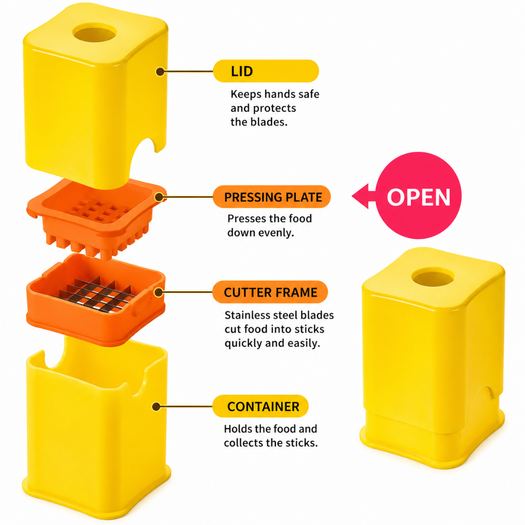 Shimomura FULL VEGGIE Potato Stick Cutter
