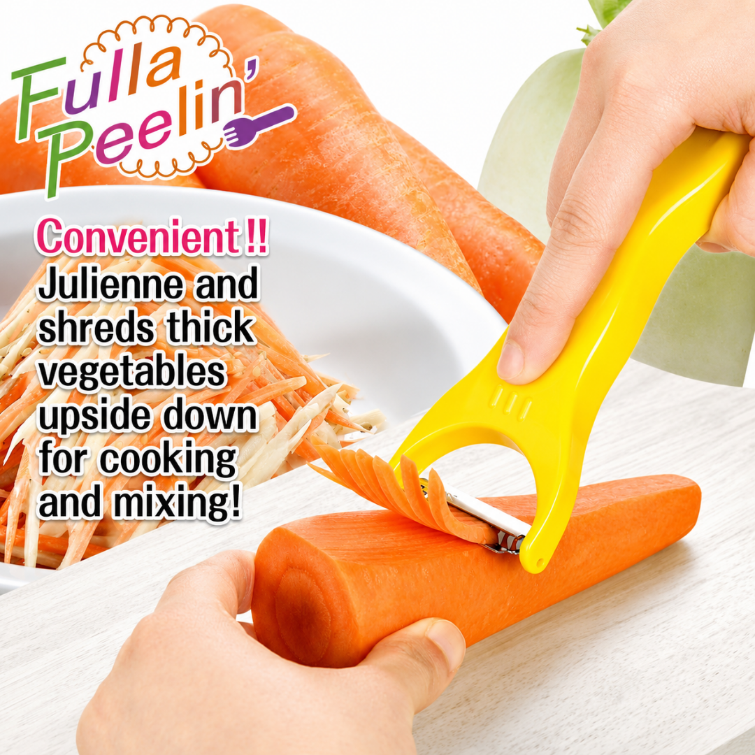 FULL VEGGIE 2-in-1 Julienne & Peeler