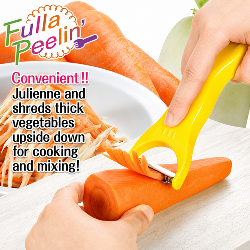 FULL VEGGIE 2-in-1 Julienne & Peeler