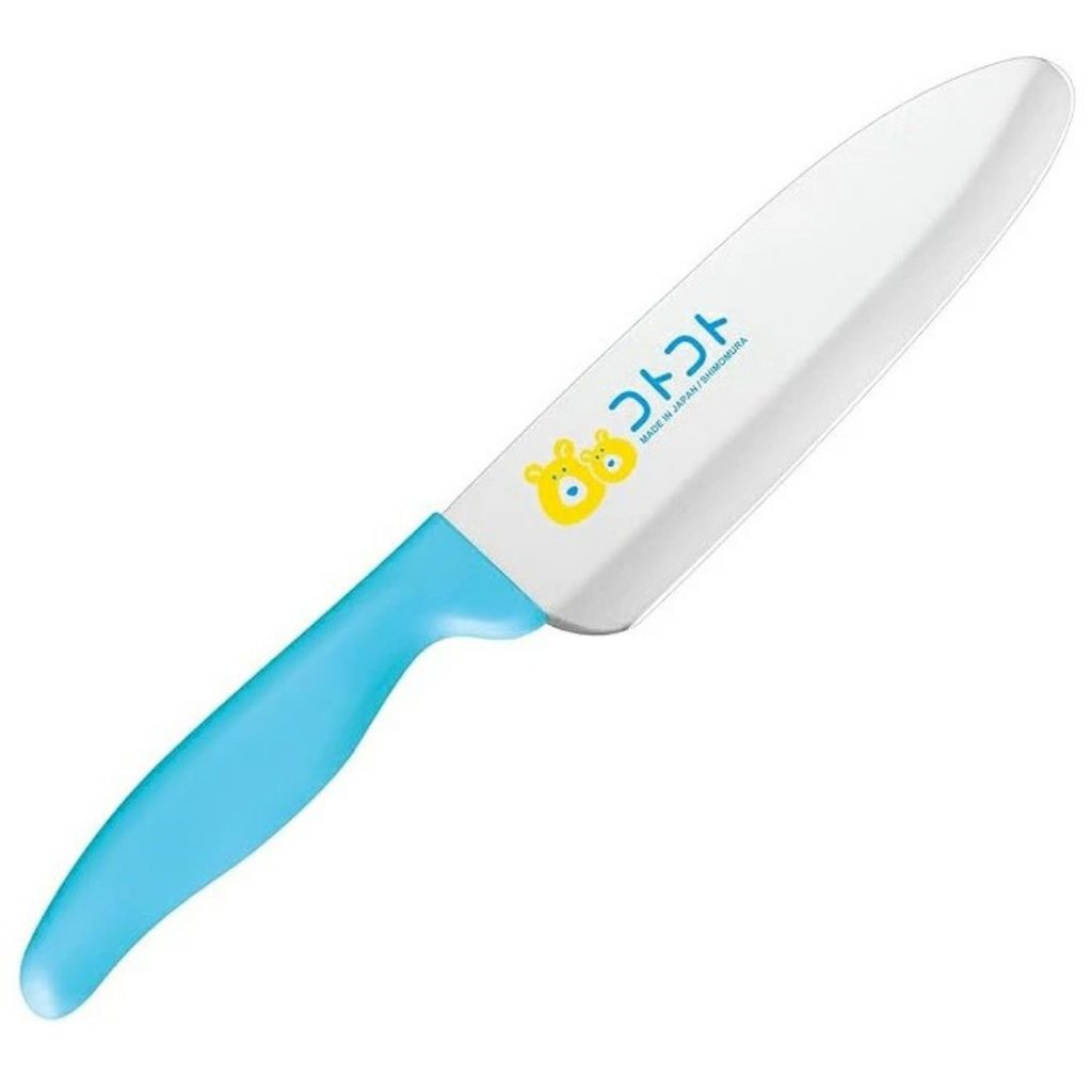 KOTOKOTO Kids' Easy-Grip Kitchen Knife – Blue