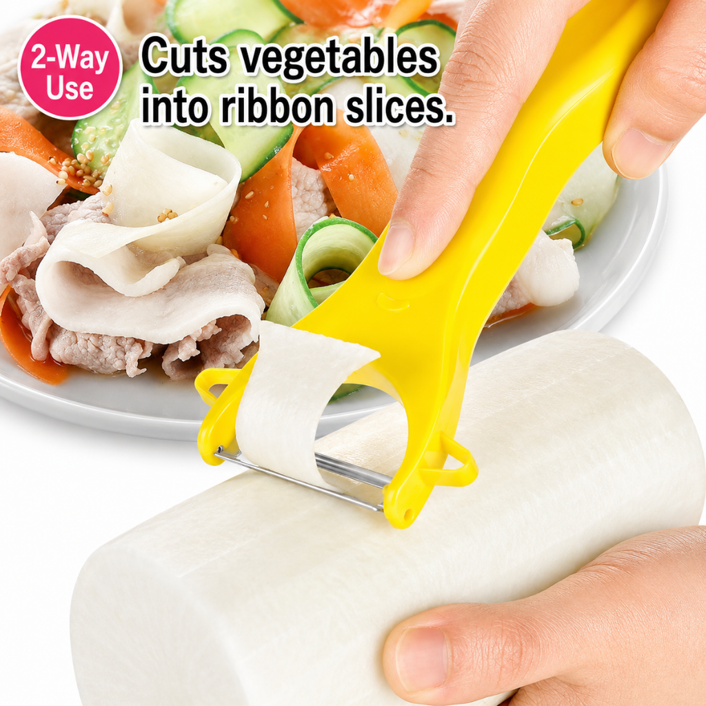 FULL VEGGIE 2-in-1 Julienne & Peeler