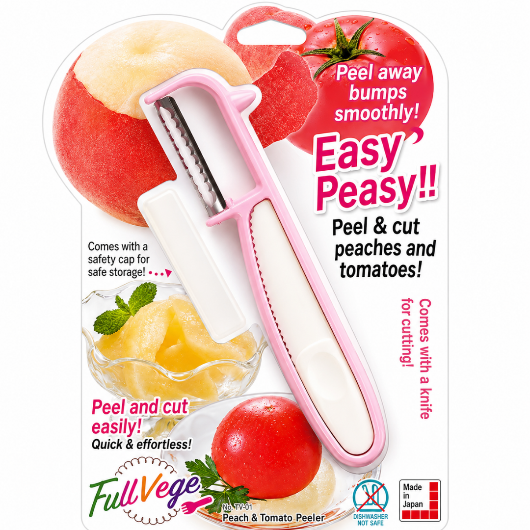 FULL VEGGIE Peach & Tomato Peeler