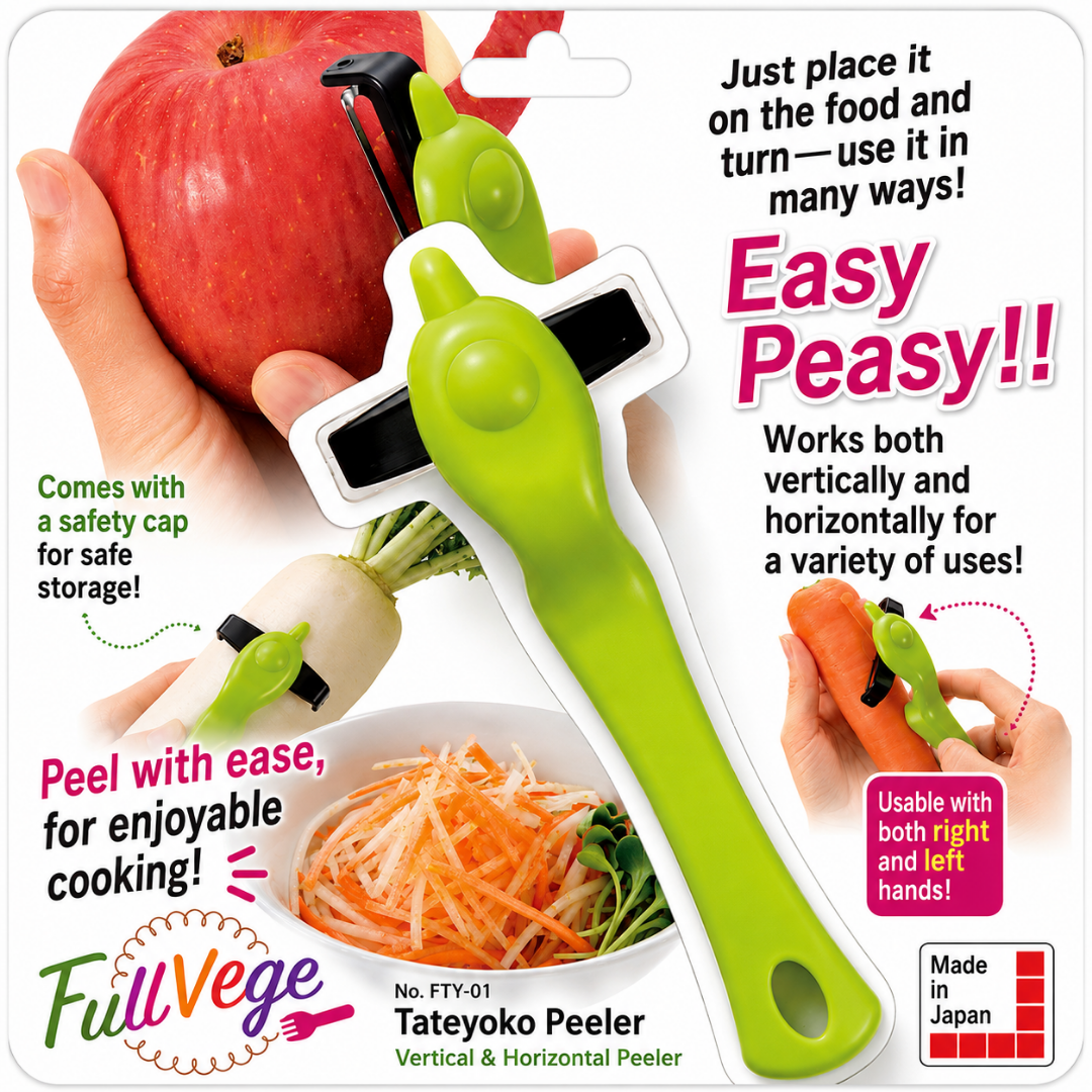 FULL VEGGIE Vertical & Horizontal Peeler