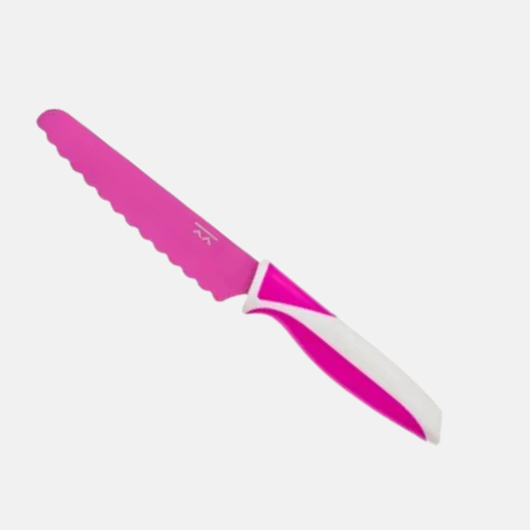 KOTOKOTO Kids' Easy-Grip Peeler – Pink