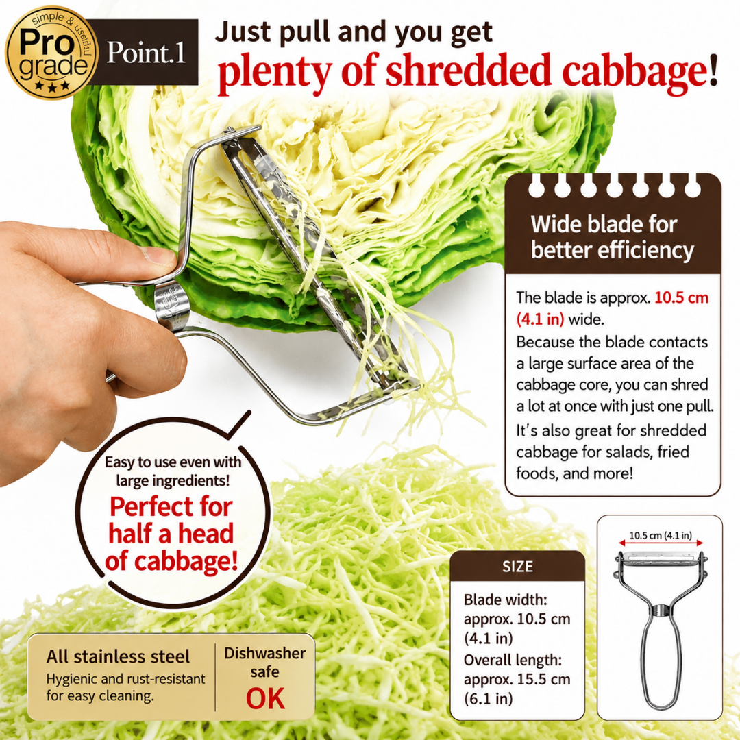 PROGRADE Cabbage Peeler
