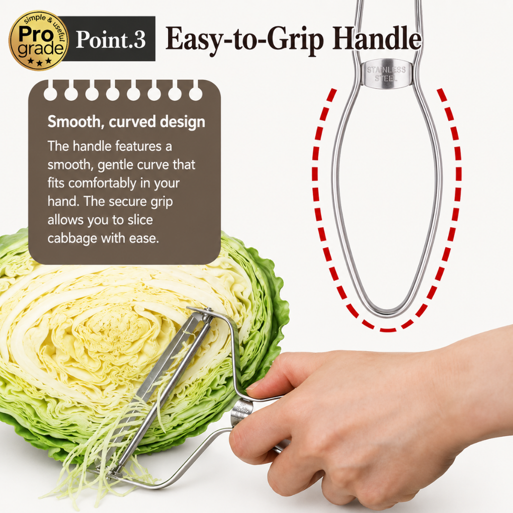 PROGRADE Cabbage Peeler – Left-Handed