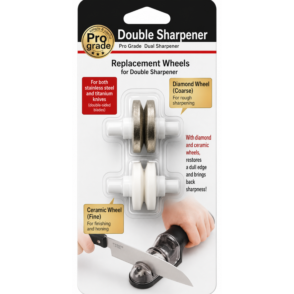 PROGRADE Double Sharpener Replacement Stones