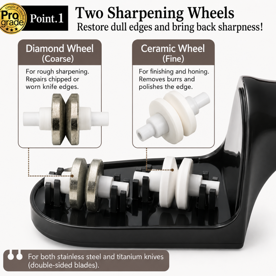 Shimomura PROGRADE Double Sharpener
