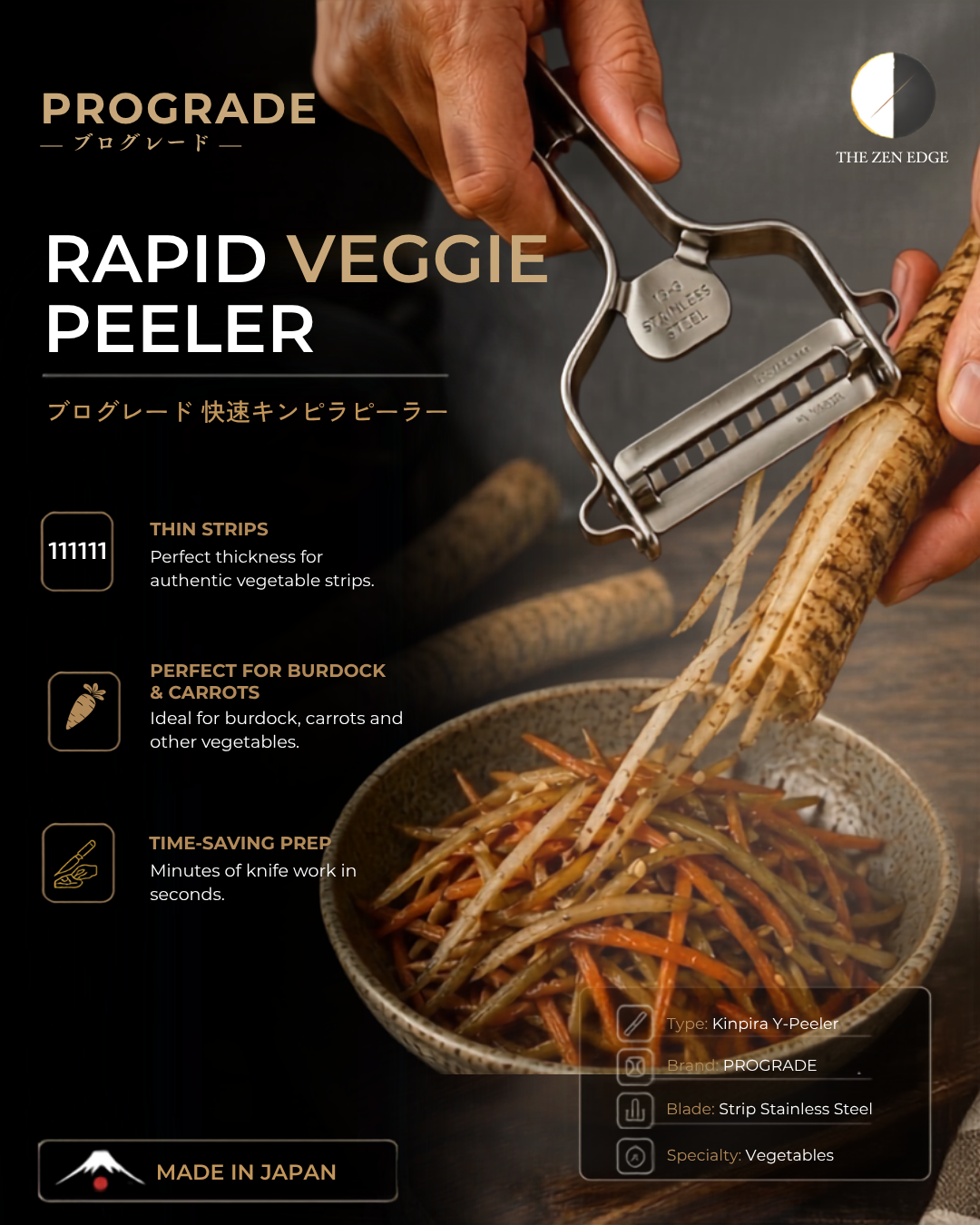 PROGRADE Rapid Peeler