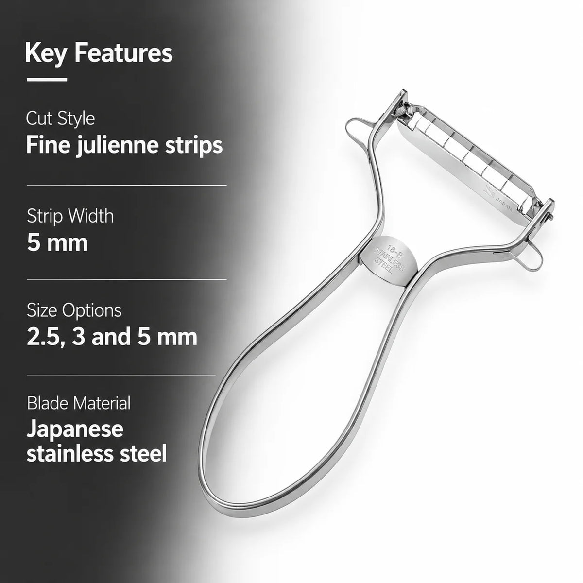 Shimomura PROGRADE Rapid Shiri-Shiri Peeler - 5 mm