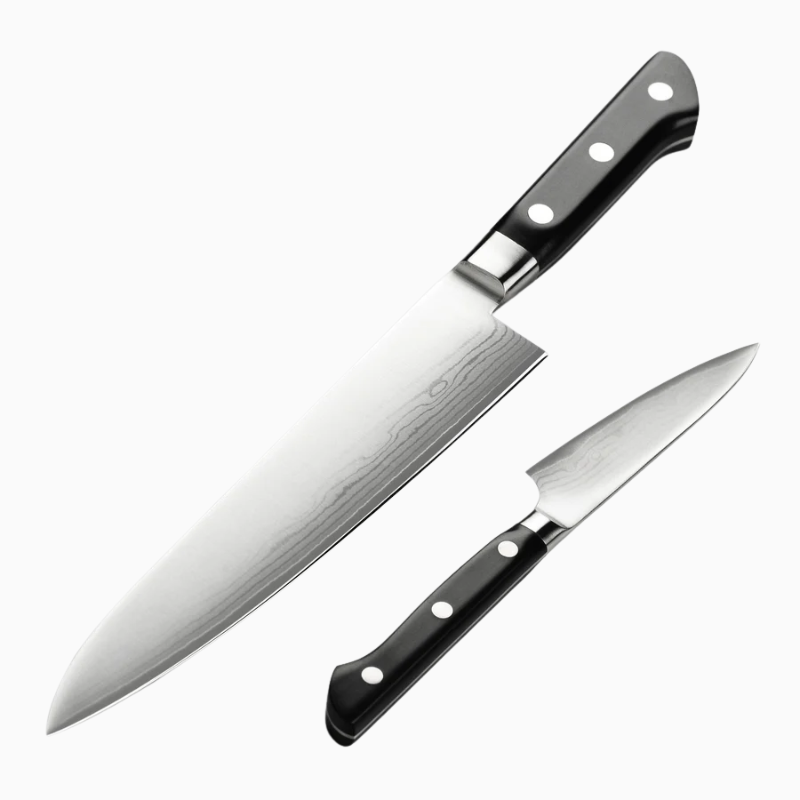 Tojiro BASIC Damascus 2-Piece Set (Direct Store Exclusive)