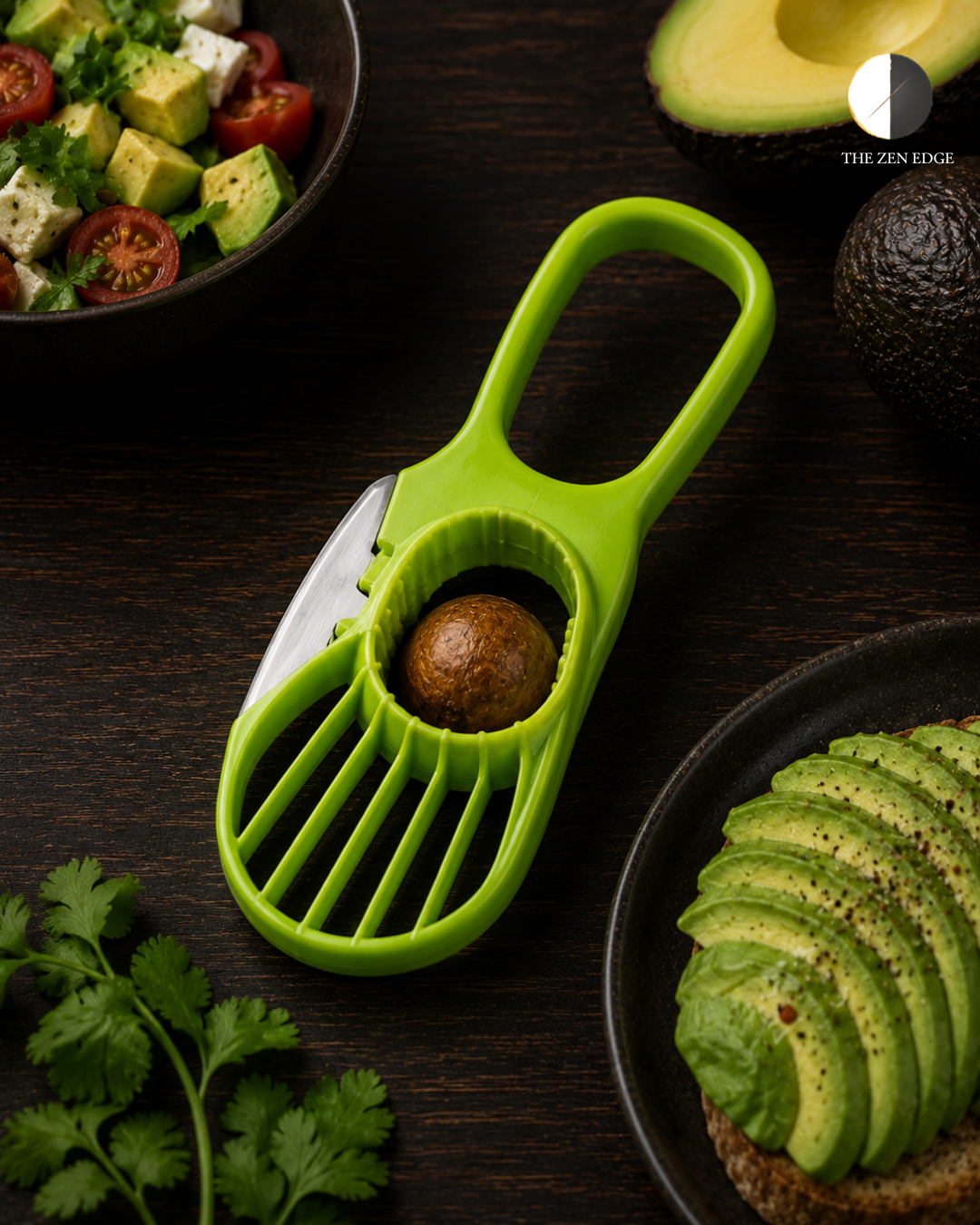Shimomura FULL VEGGIE Avocado 3-in-1 Cutter