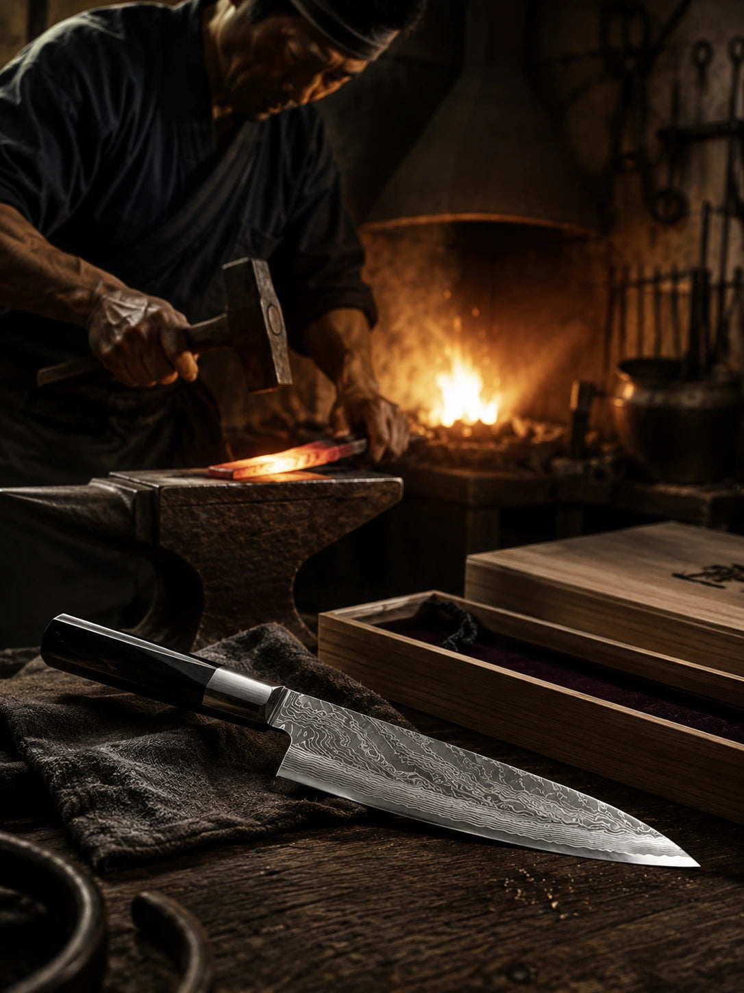 From Seki's forge to your kitchen counter